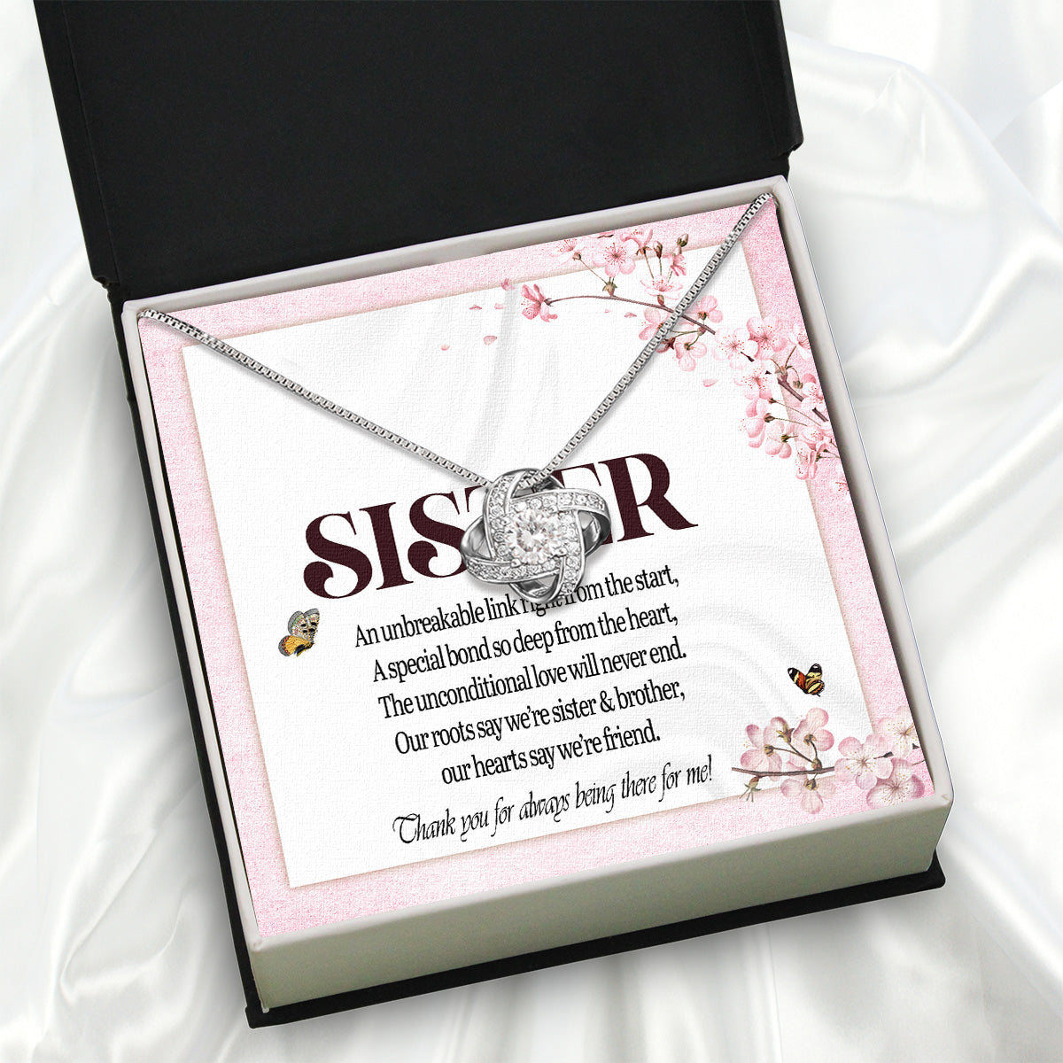 Sister Necklace: Because Some Love Needs No Words