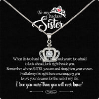 Thumbnail for Sister Necklace: Because Some Love Needs No Words