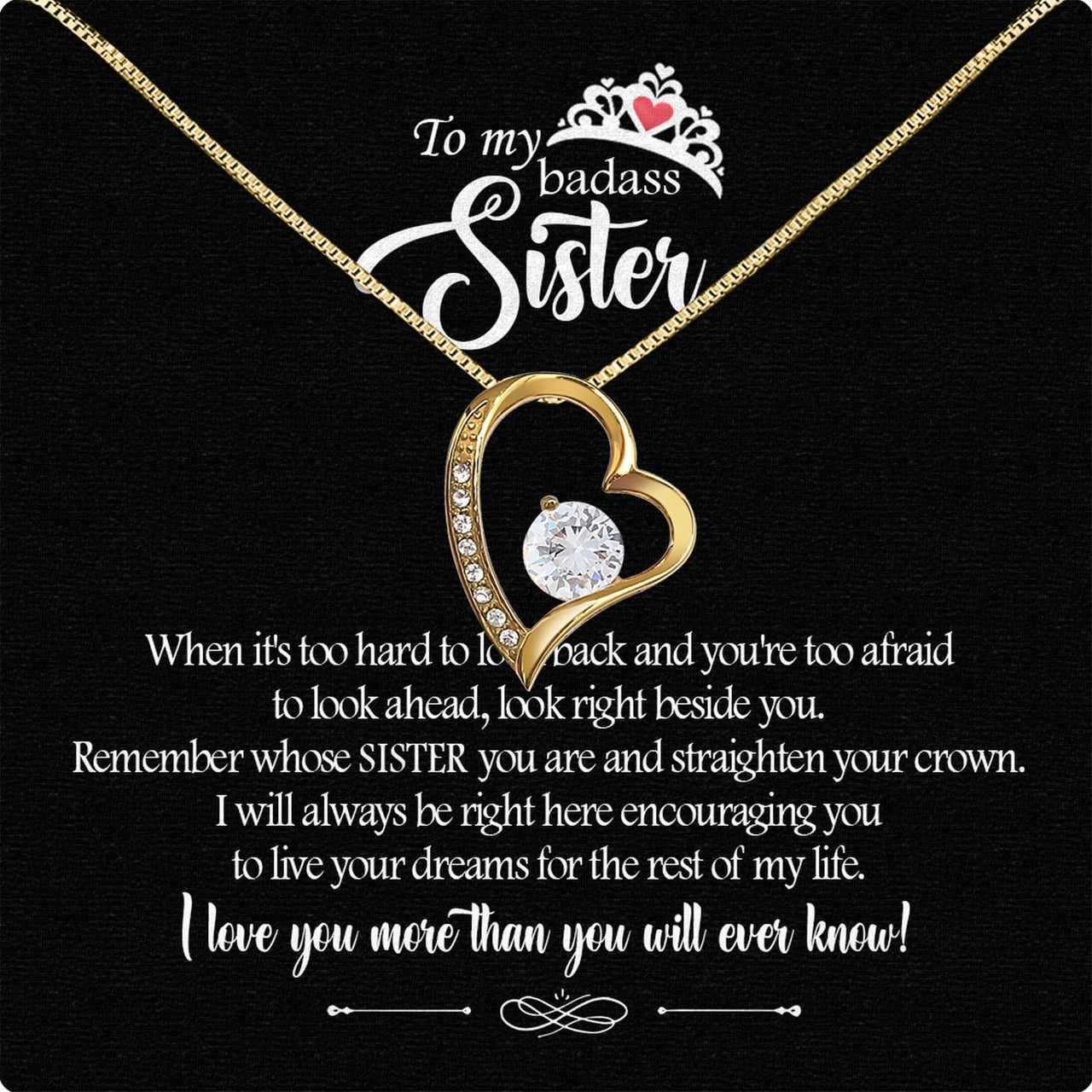 Sister Necklace: Because Some Love Needs No Words