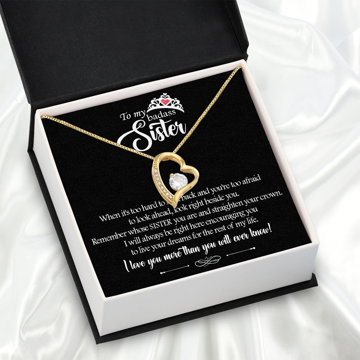 Sister Necklace: Because Some Love Needs No Words