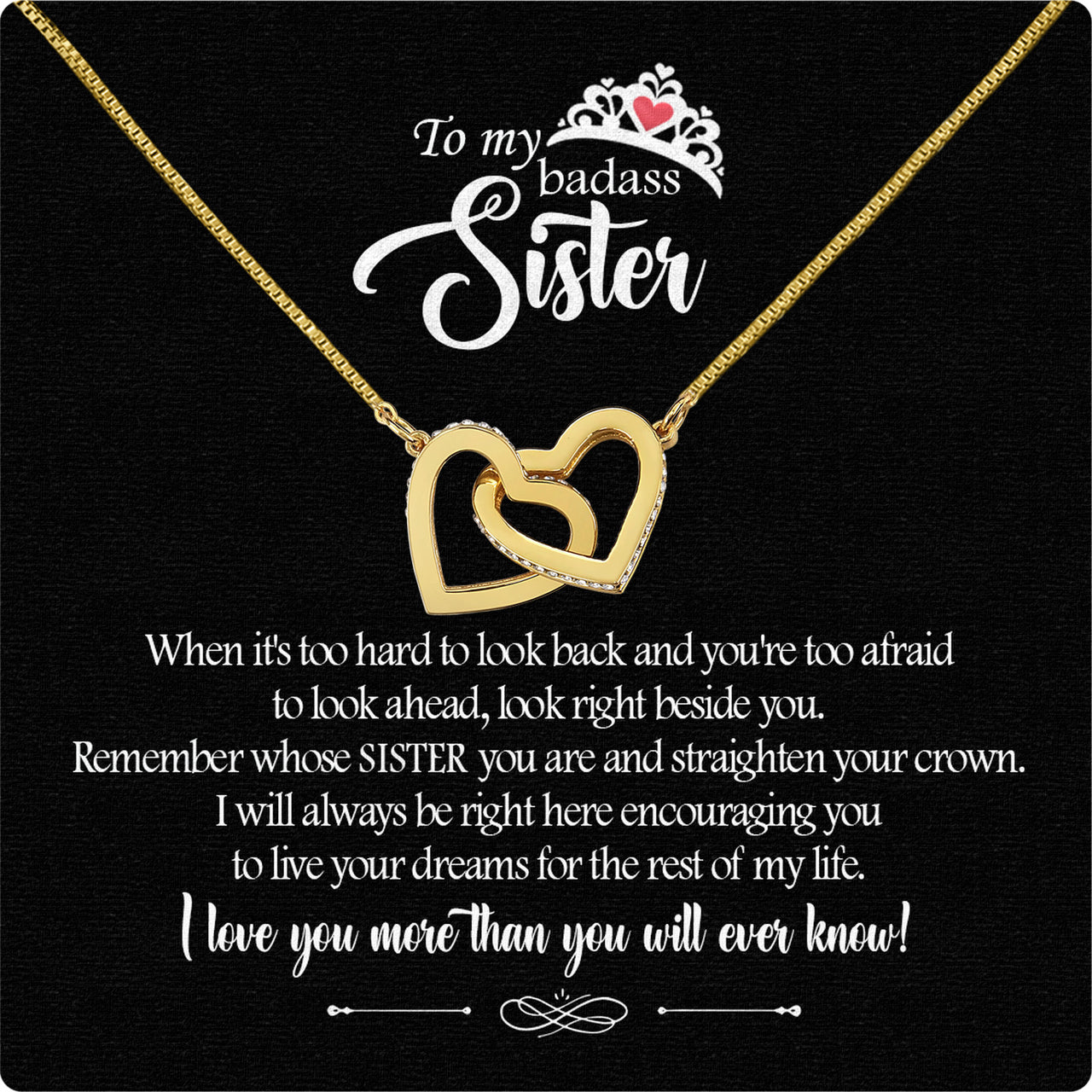 Sister Necklace: Because Some Love Needs No Words