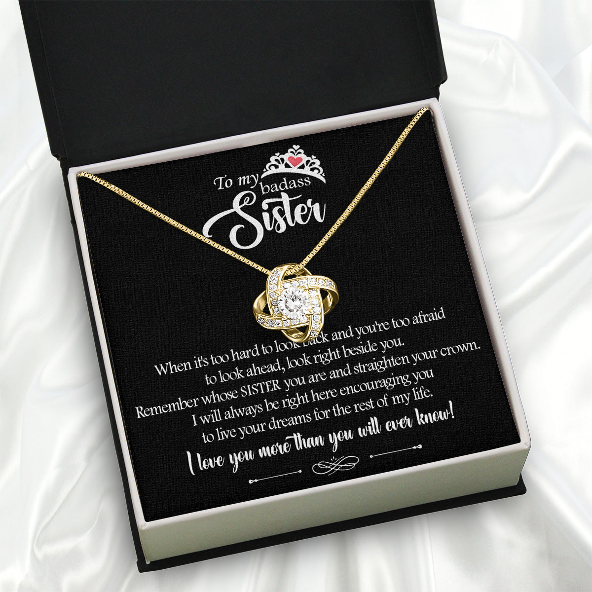 Sister Necklace: Because Some Love Needs No Words