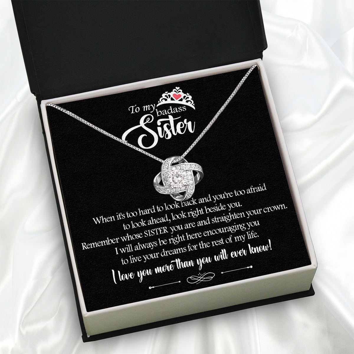 Sister Necklace: Because Some Love Needs No Words