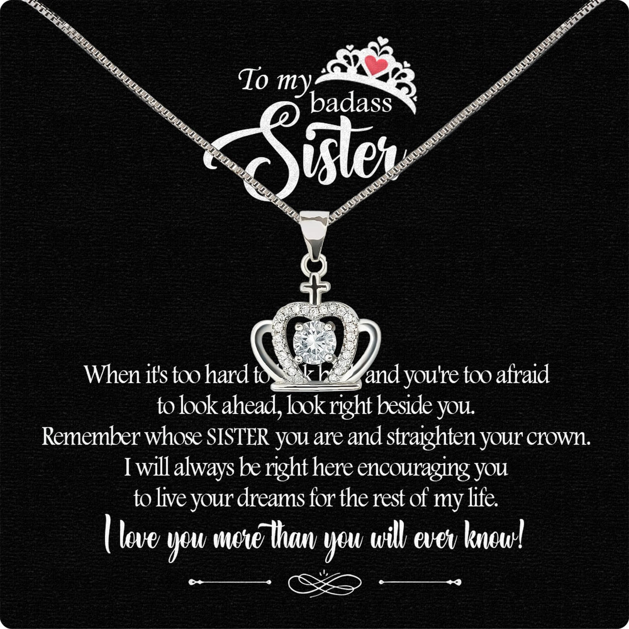 Sister Necklace: Because Some Love Needs No Words