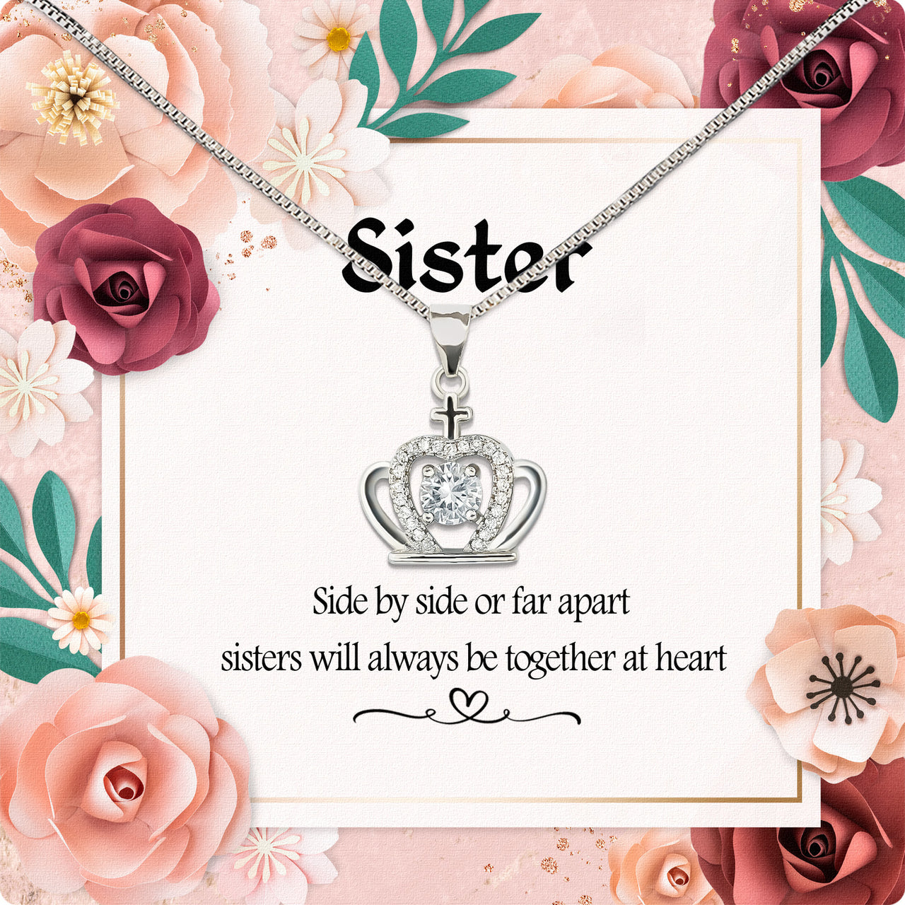 Sister Necklace: Because Some Love Needs No Words