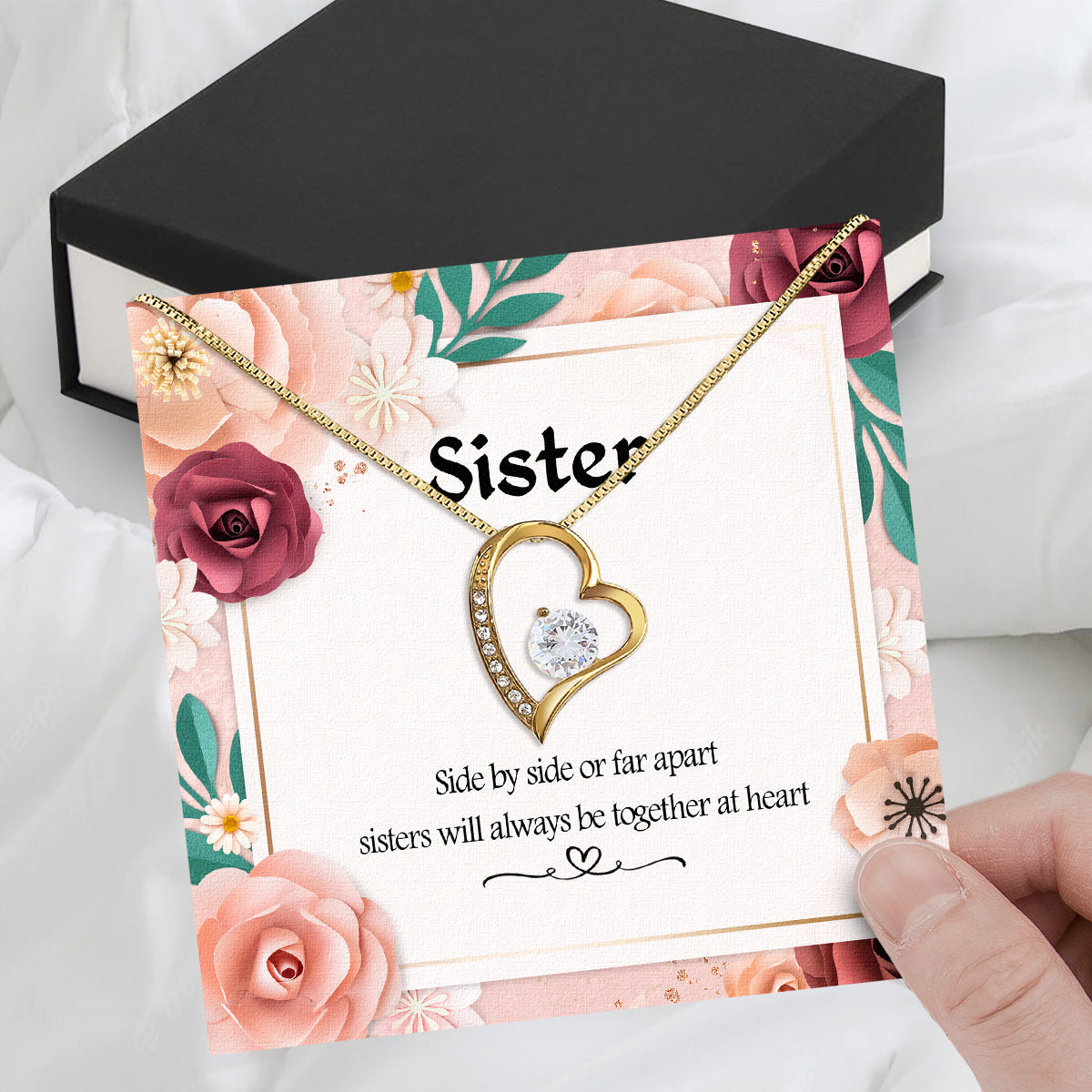 Sister Necklace: Because Some Love Needs No Words