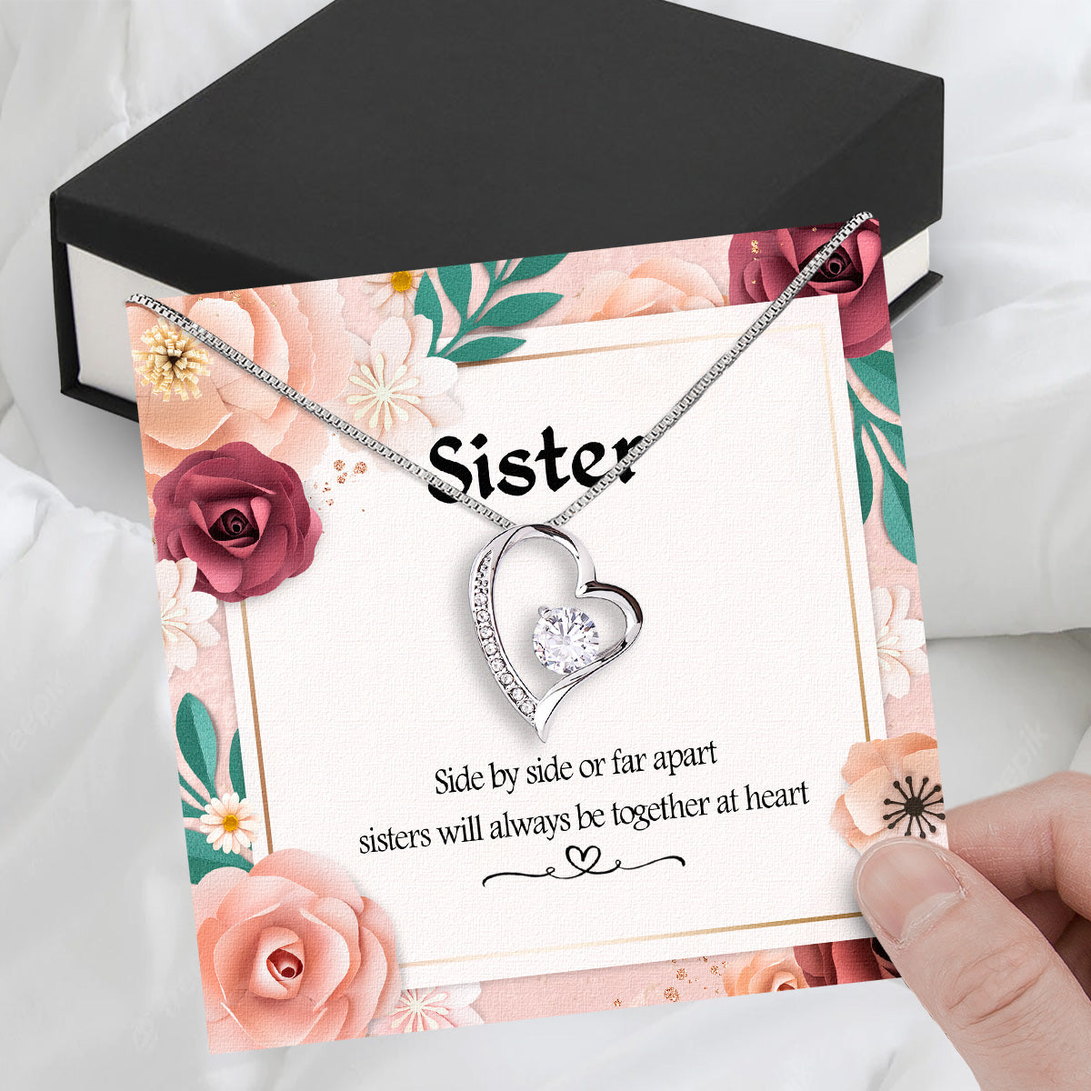 Sister Necklace: Because Some Love Needs No Words