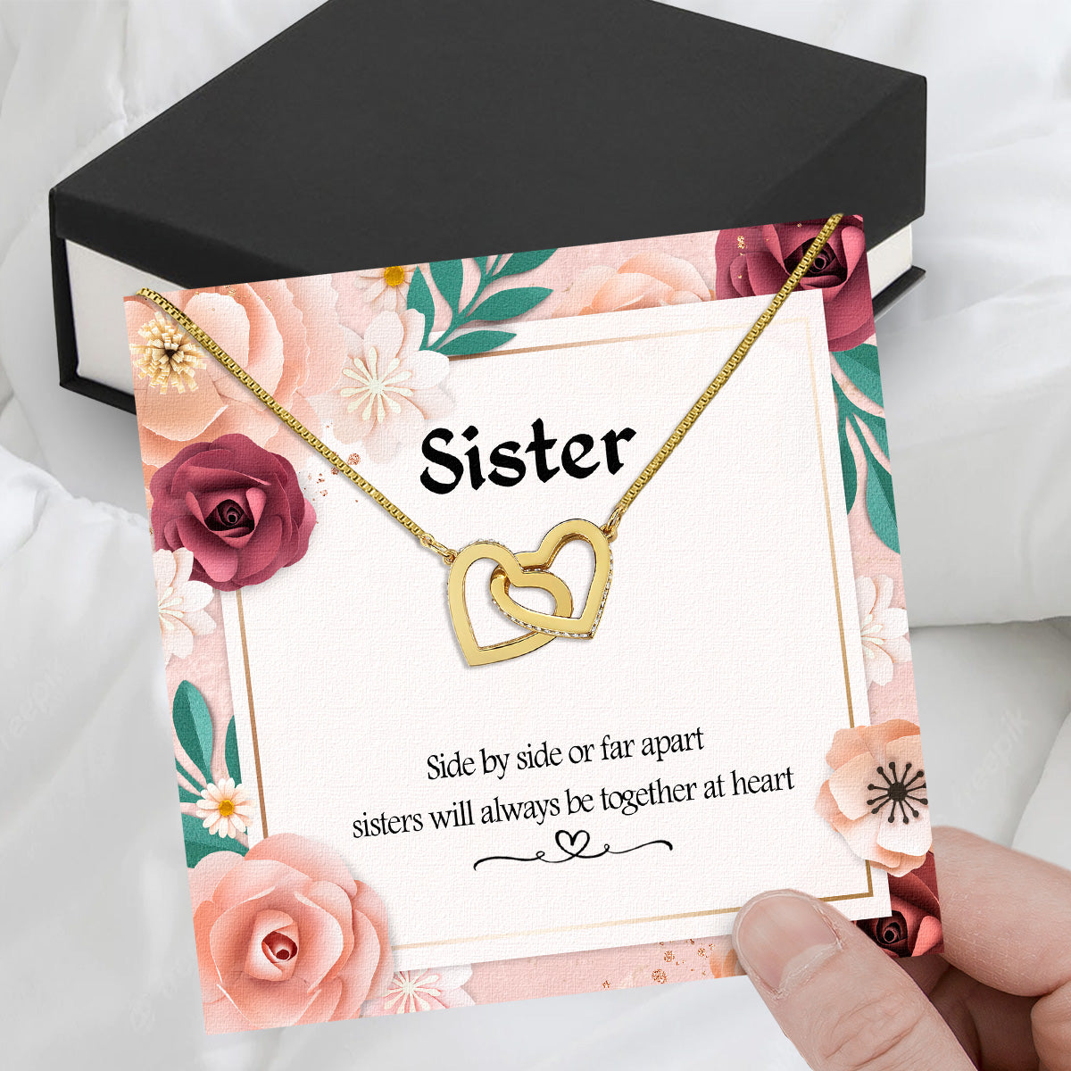 Sister Necklace: Because Some Love Needs No Words