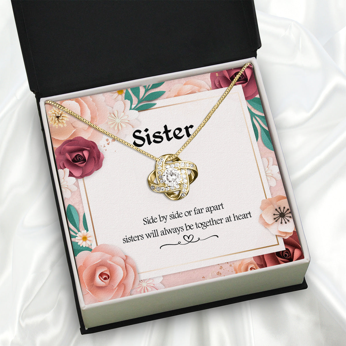 Sister Necklace: Because Some Love Needs No Words