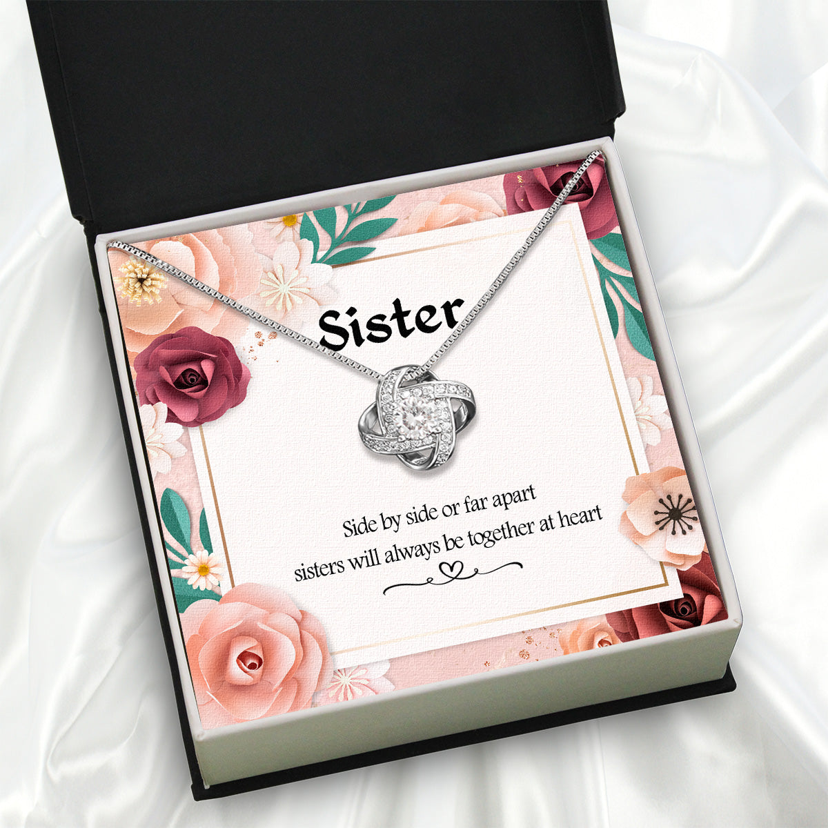 Sister Necklace: Because Some Love Needs No Words