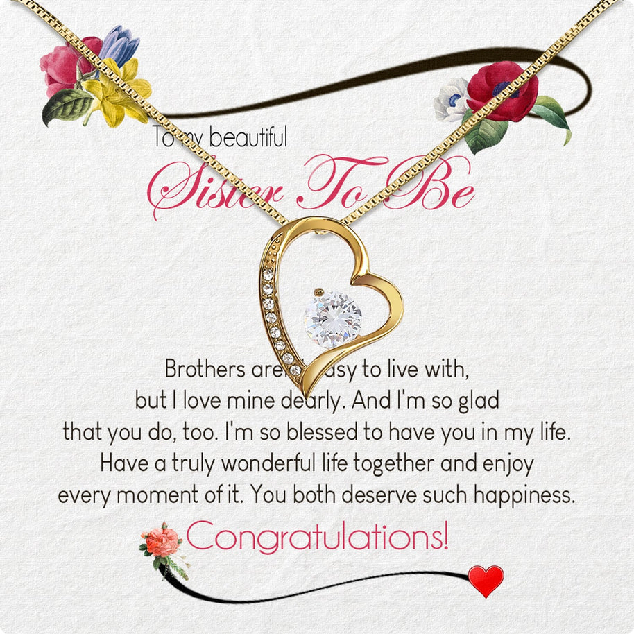 Necklace Gift For Sister In Law