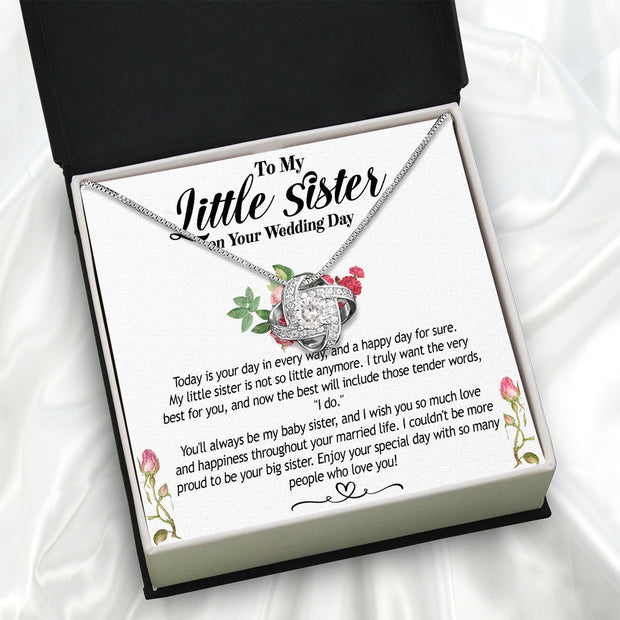 Necklace Gift For Sister On Wedding