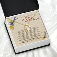 Necklace Gift For Sister On Wedding