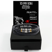 Thumbnail for Bracelet Necklace Gifts For Son With Personalized Message Card Necklace