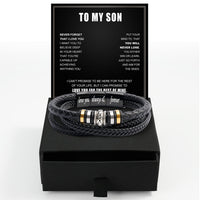 Thumbnail for Bracelet Necklace Gifts For Son With Personalized Message Card Necklace