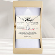 Sparkling Pearl Pendant Necklace for Mom - A Son's Timeless Love in Every Glow - Always Be Your Little Boy