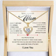 To My Mom Necklace from Son - Always Be your Little Boy