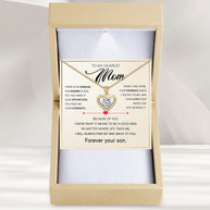 To My Mom Necklace from Son - Always Find Way Back