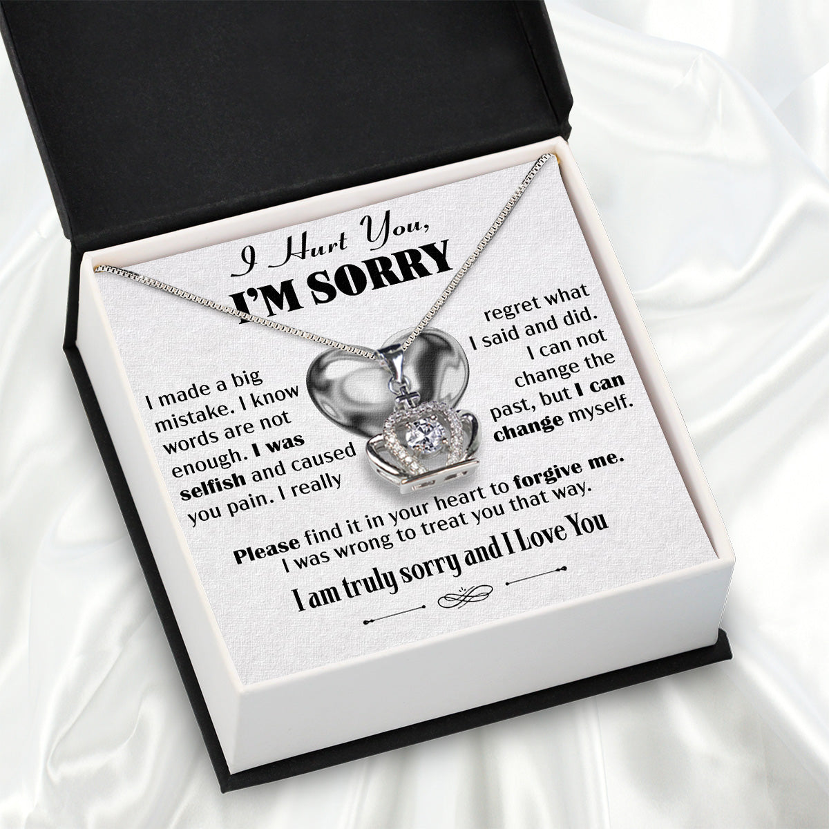 Sorry Necklace: When Words Fail, Let Love Shine