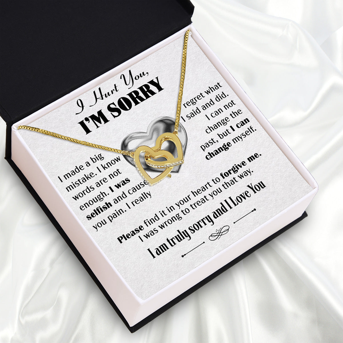 Sorry Necklace: When Words Fail, Let Love Shine