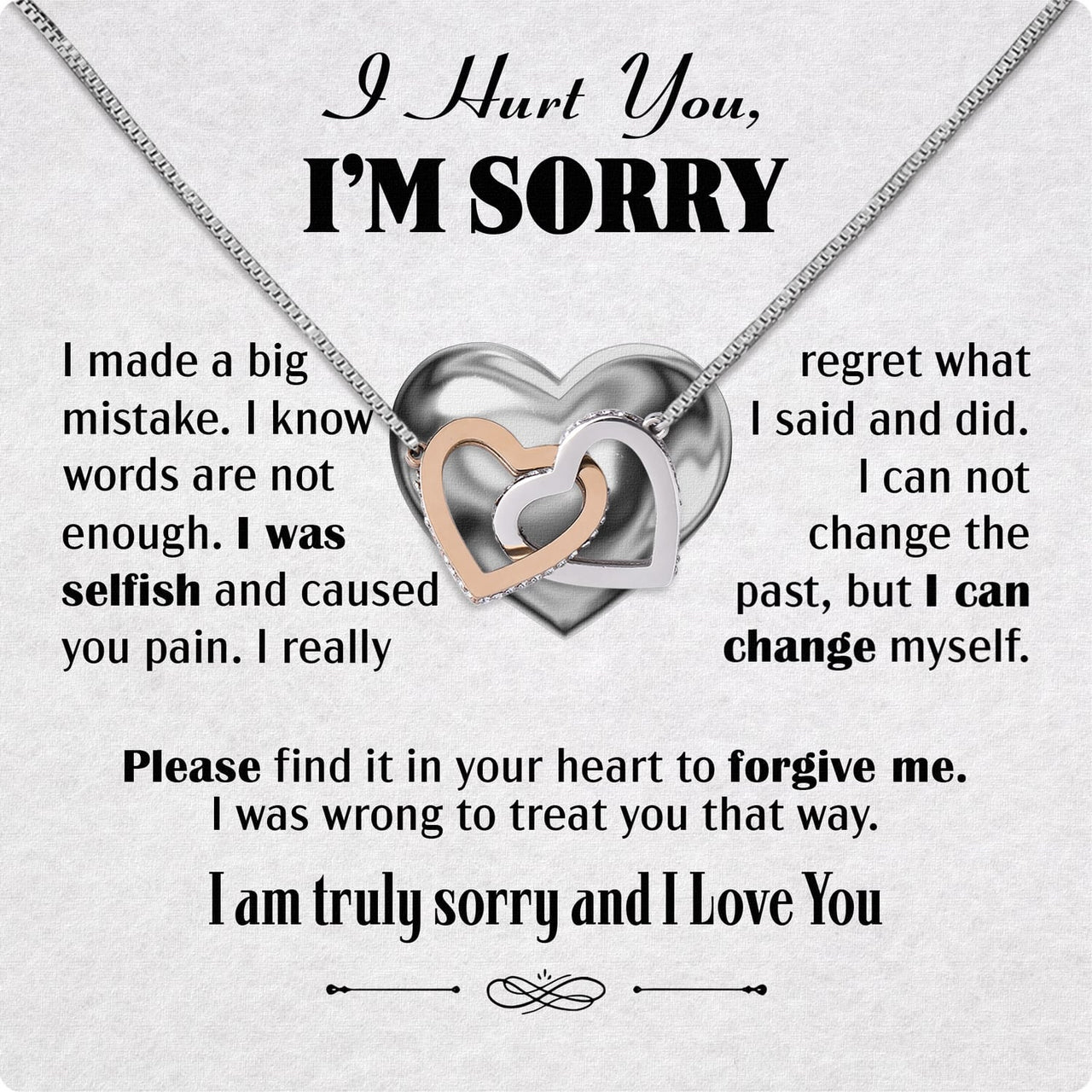 Sorry Necklace: When Words Fail, Let Love Shine