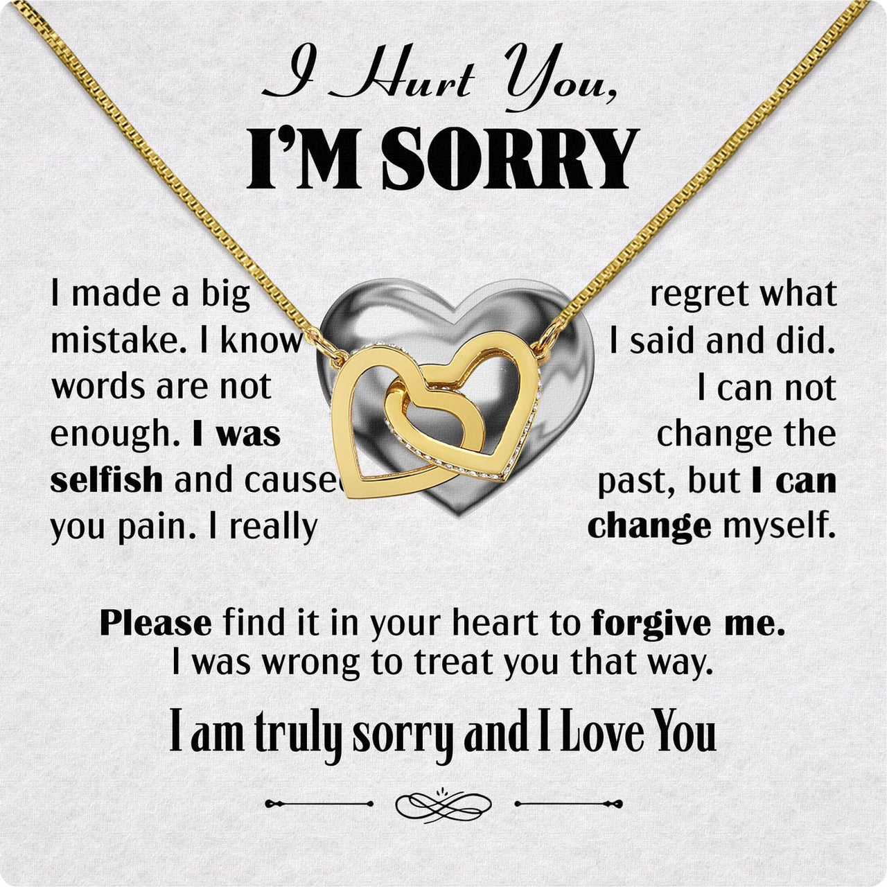 Sorry Necklace: When Words Fail, Let Love Shine