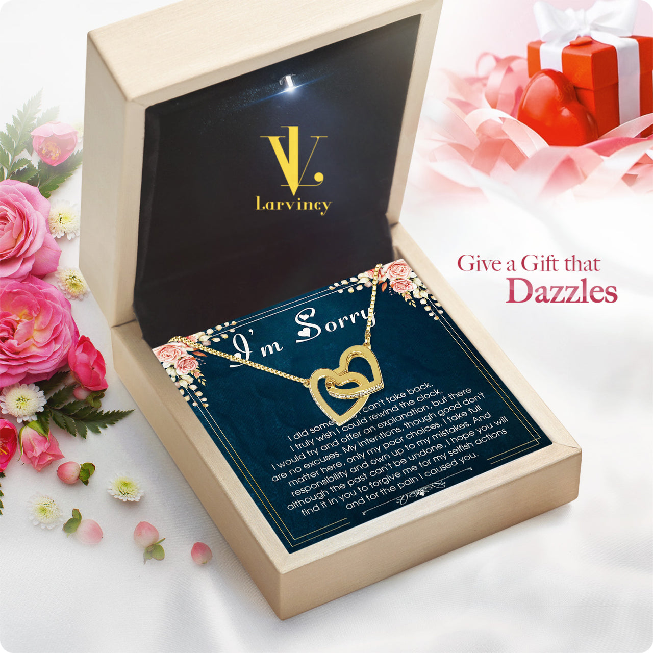 Sorry Necklace: When Words Fail, Let Love Shine