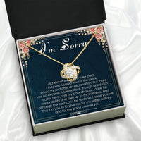 Thumbnail for Sorry Necklace: When Words Fail, Let Love Shine