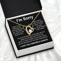 Thumbnail for Sorry Necklace: When Words Fail, Let Love Shine