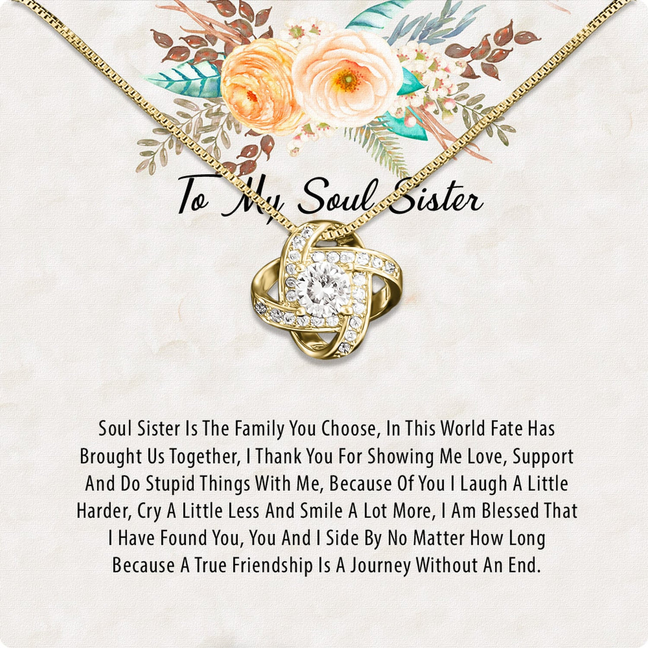 Necklace Gift For Soul Sister