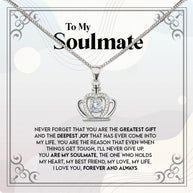 Soulmate Necklace: Let Her Carry Your Heart Always
