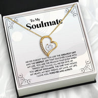 Soulmate Necklace: Let Her Carry Your Heart Always