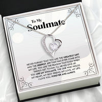 Thumbnail for Soulmate Necklace: Let Her Carry Your Heart Always