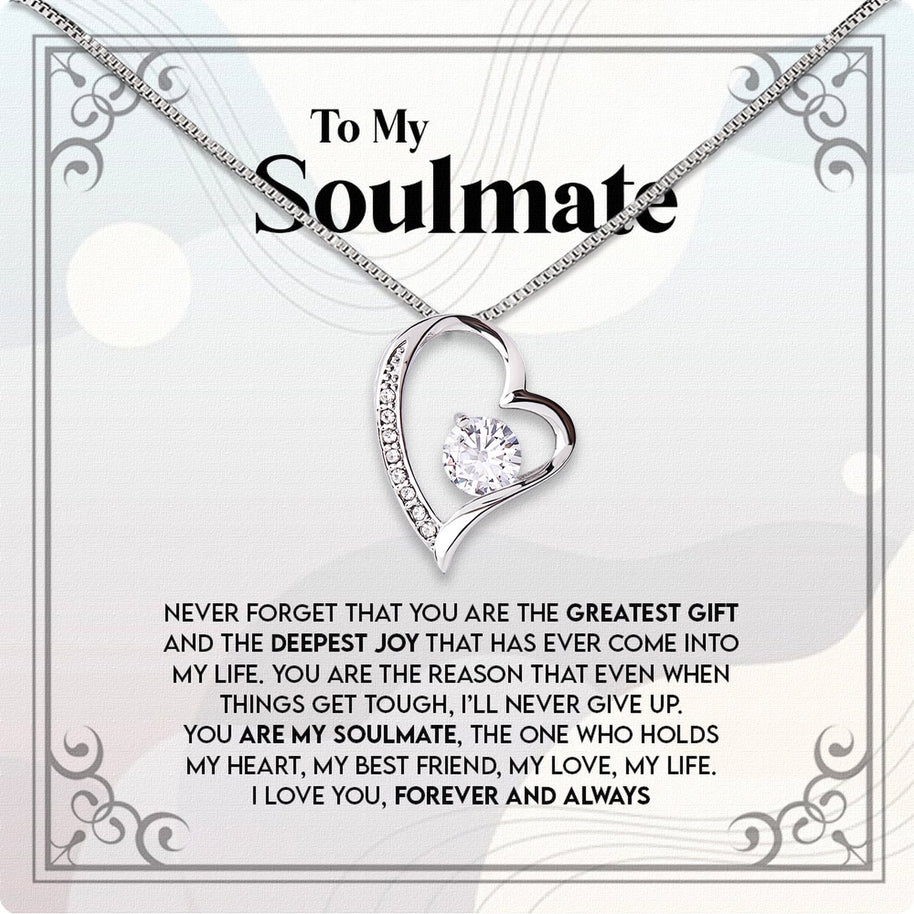 Soulmate Necklace: Let Her Carry Your Heart Always