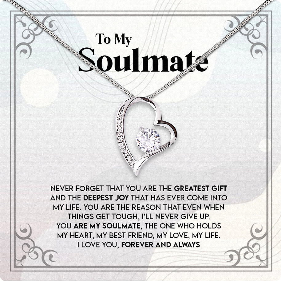 Soulmate Necklace: Let Her Carry Your Heart Always