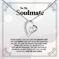 Soulmate Necklace: Let Her Carry Your Heart Always