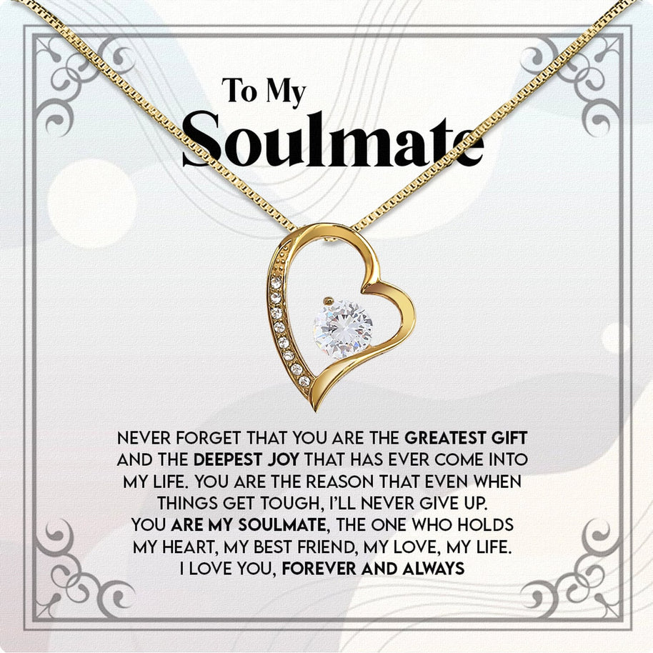 Soulmate Necklace: Let Her Carry Your Heart Always