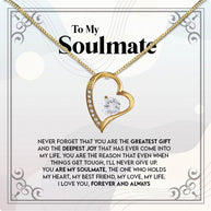 Soulmate Necklace: Let Her Carry Your Heart Always