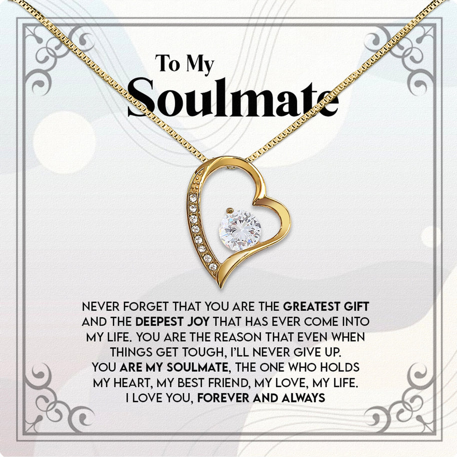Soulmate Necklace: Let Her Carry Your Heart Always