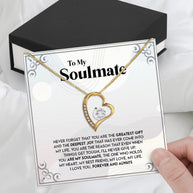 Soulmate Necklace: Let Her Carry Your Heart Always