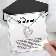 Soulmate Necklace: Let Her Carry Your Heart Always