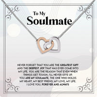 Thumbnail for Soulmate Necklace: Let Her Carry Your Heart Always