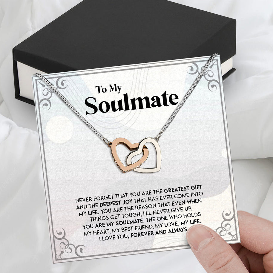 Soulmate Necklace: Let Her Carry Your Heart Always