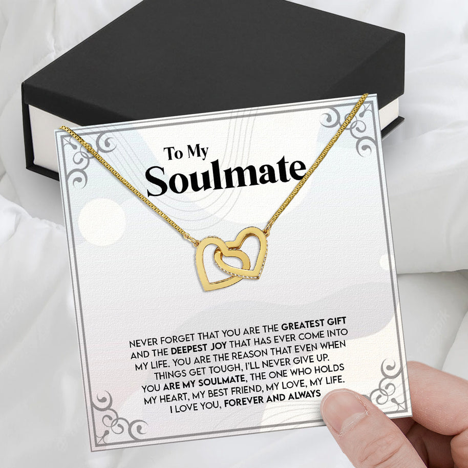 Soulmate Necklace: Let Her Carry Your Heart Always