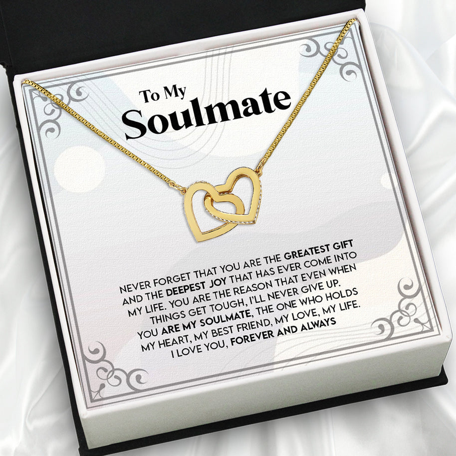 Soulmate Necklace: Let Her Carry Your Heart Always