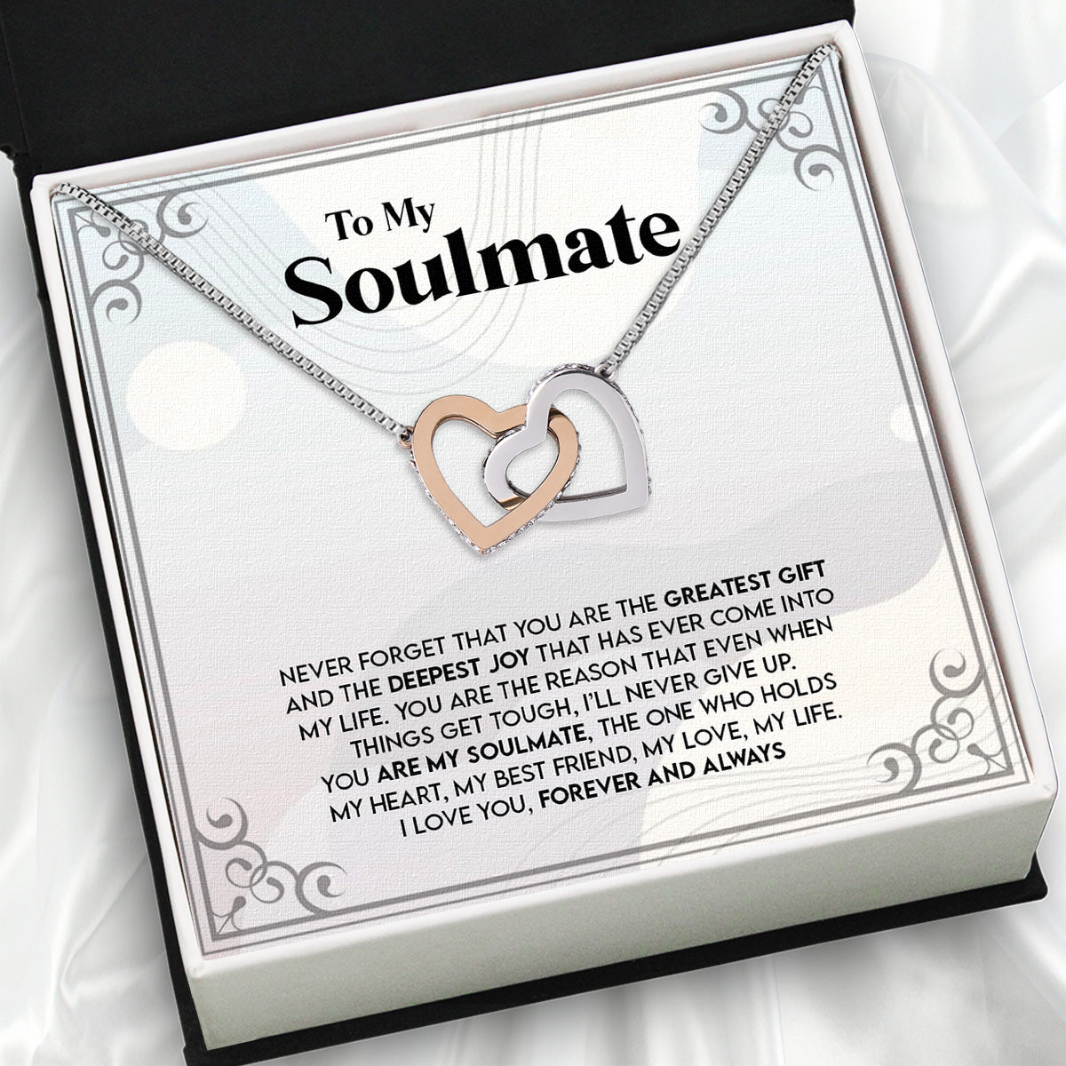 Soulmate Necklace: Let Her Carry Your Heart Always