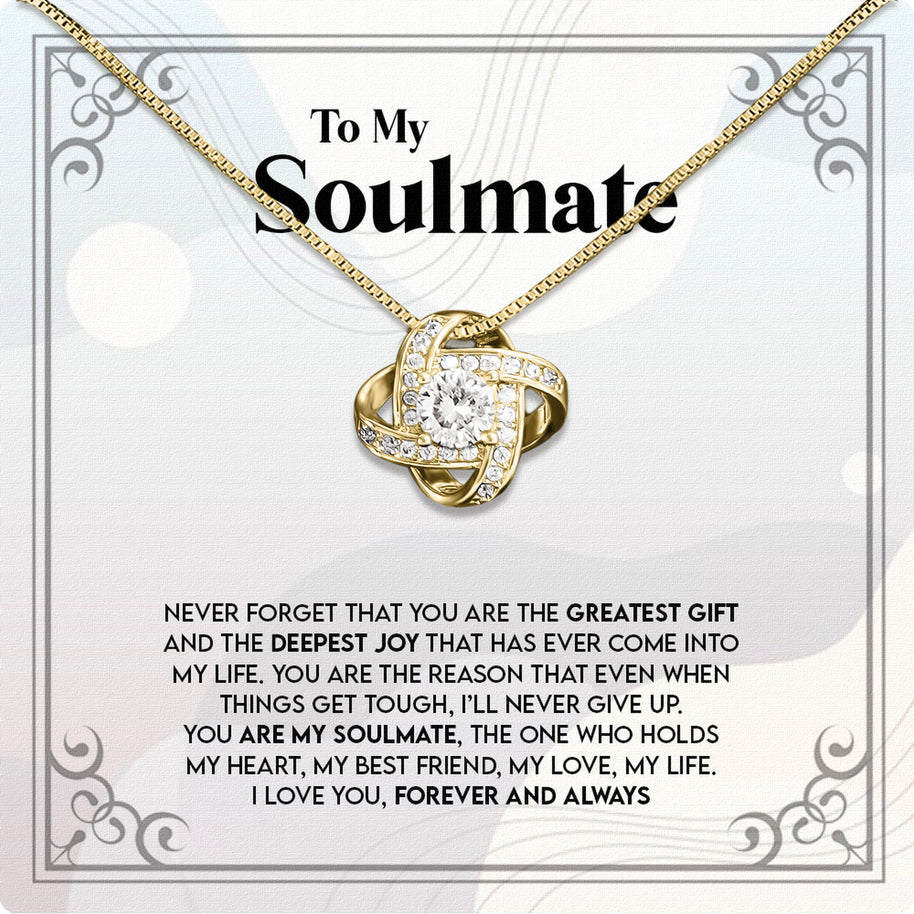 Soulmate Necklace: Let Her Carry Your Heart Always