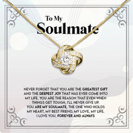Soulmate Necklace: Let Her Carry Your Heart Always