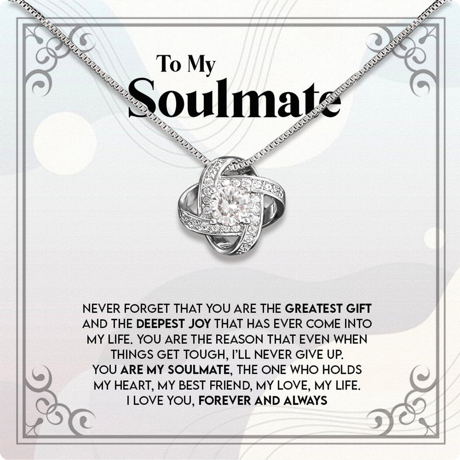 Soulmate Necklace: Let Her Carry Your Heart Always
