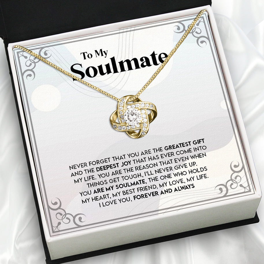 Soulmate Necklace: Let Her Carry Your Heart Always